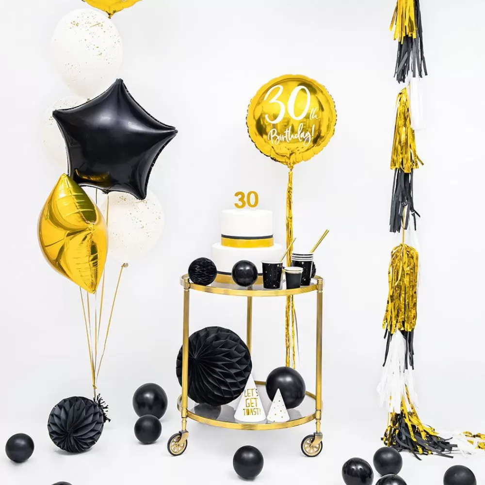 Best Sale Black Star Balloon Shaped Helium Balloons