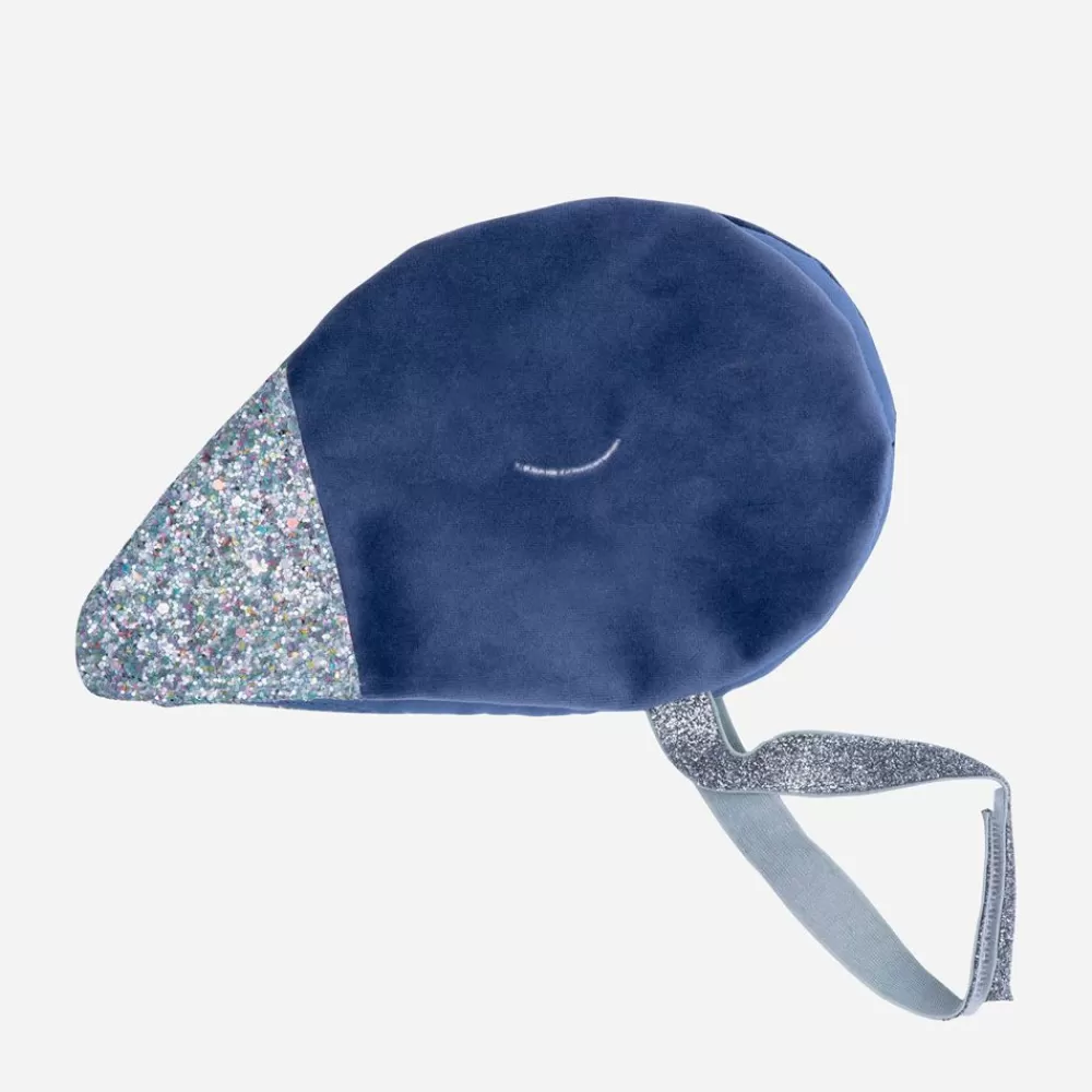 Clearance Blue Bird Costume: Tulle Cape And Velvet And Glittery Fabric Headdress Costumes