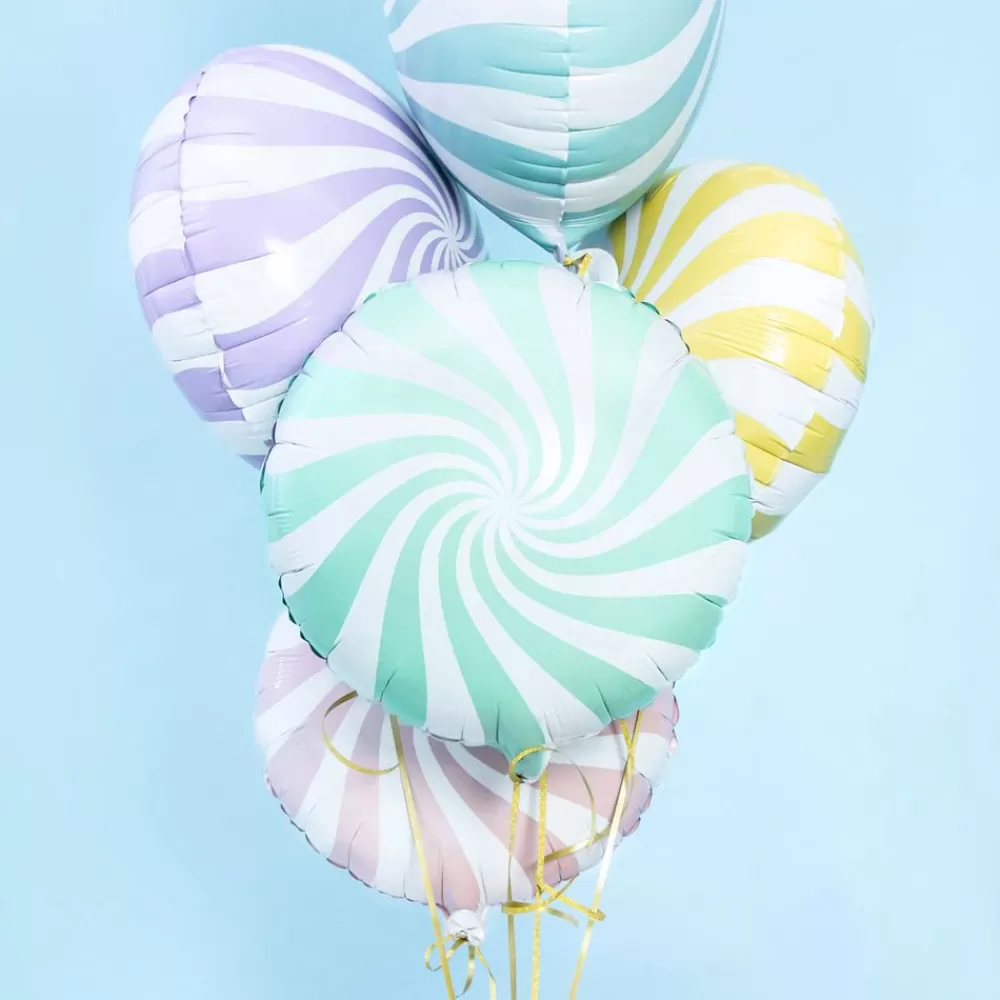 Cheap Blue Candy Balloon Shaped Helium Balloons