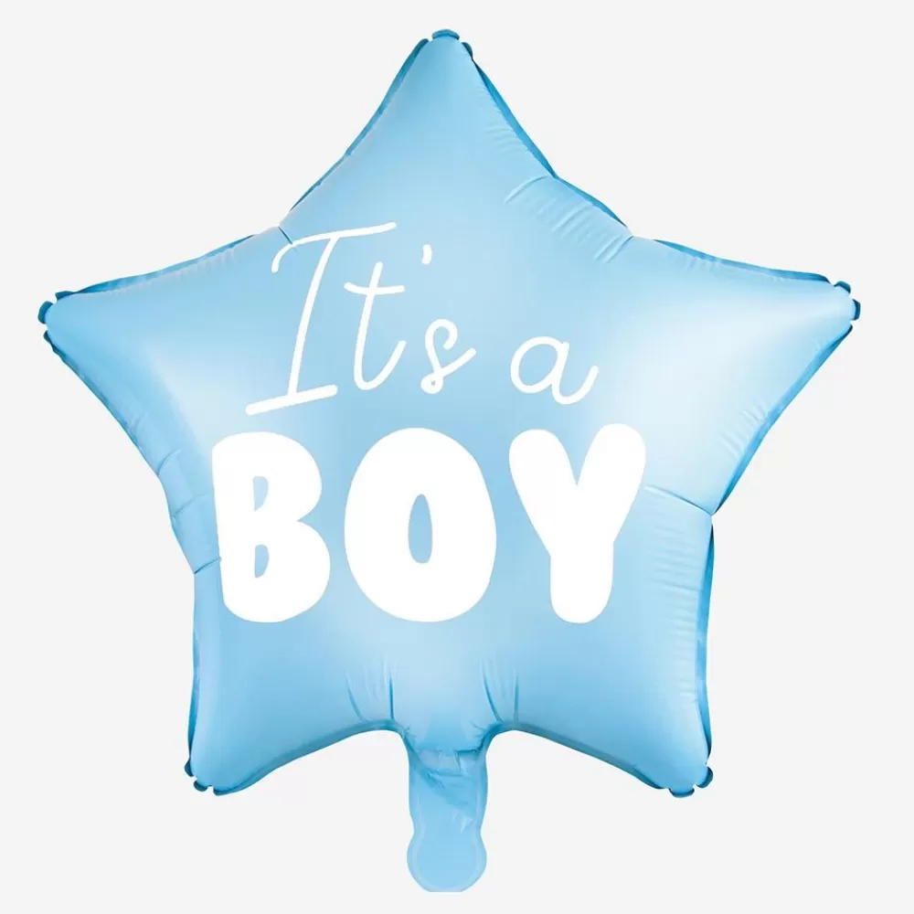 Best Blue Star Balloon It'S A Boy Shaped Helium Balloons