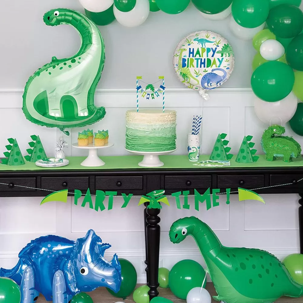 Cheap Blue Triceratops Balloon Shaped Helium Balloons