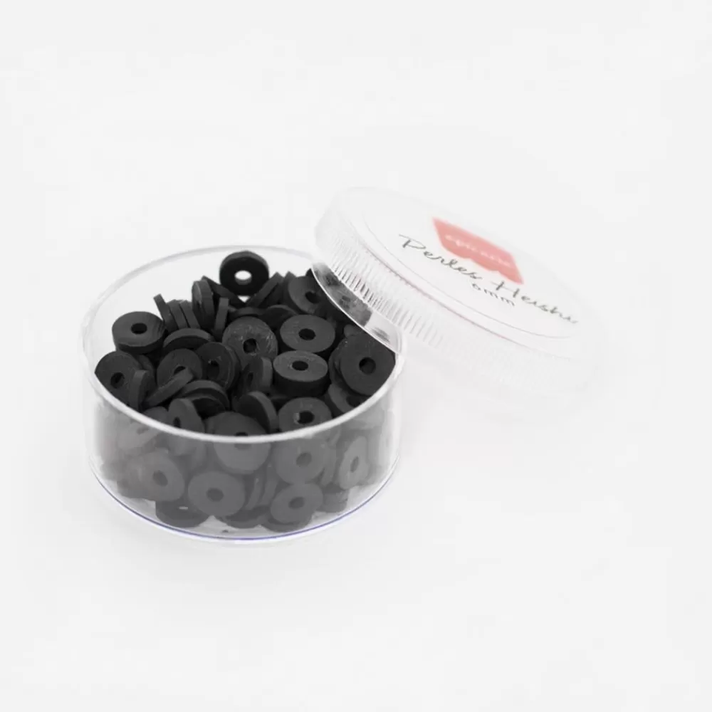 Shop Box Of 6Mm Black Heishi Beads Beads