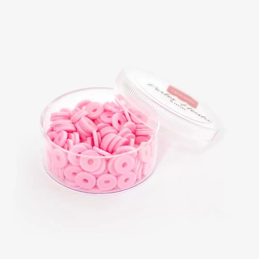 Outlet Box Of 6Mm Pink Heishi Beads Beads