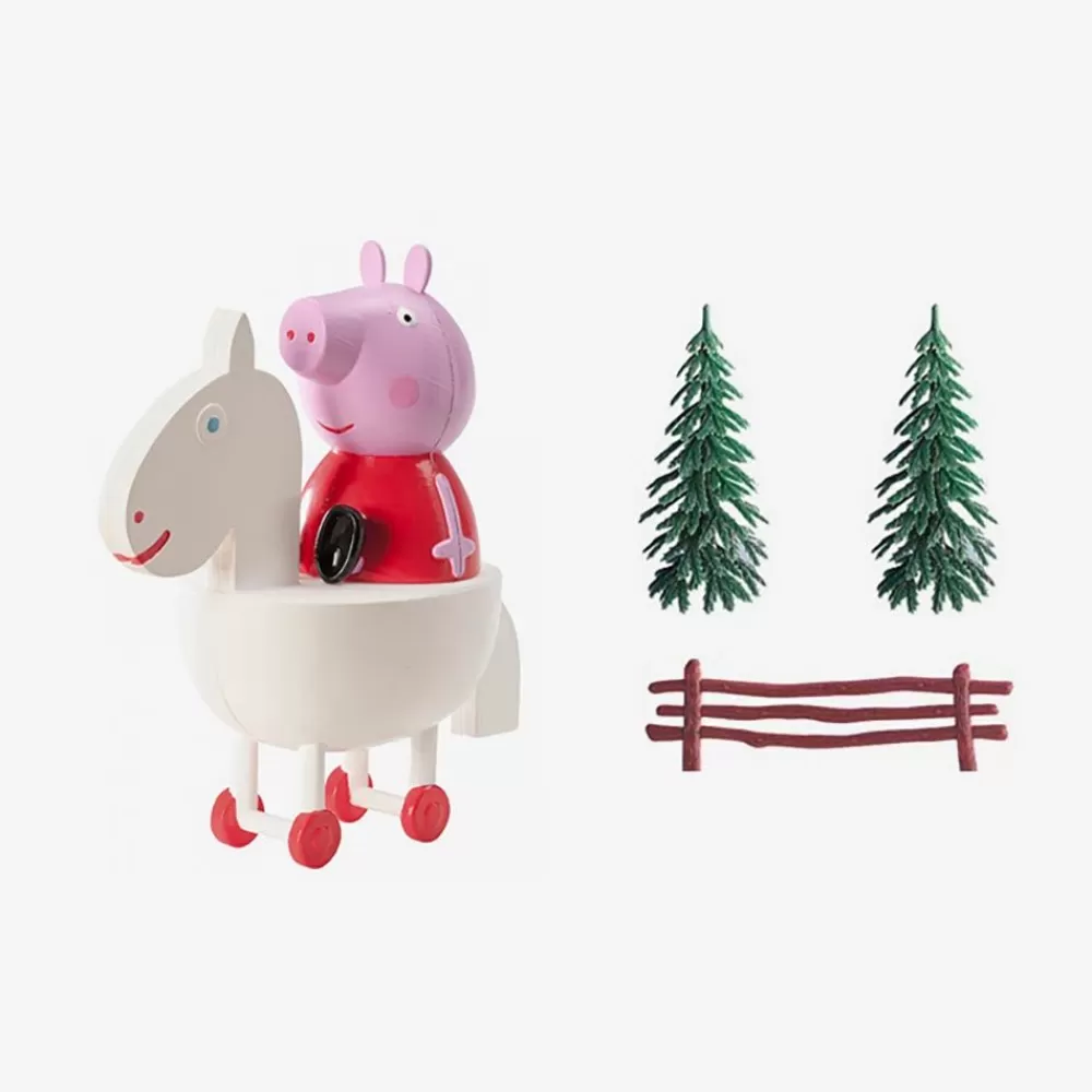 Store Cake Decorations: Peppa Pig Figurine Cake Toppers