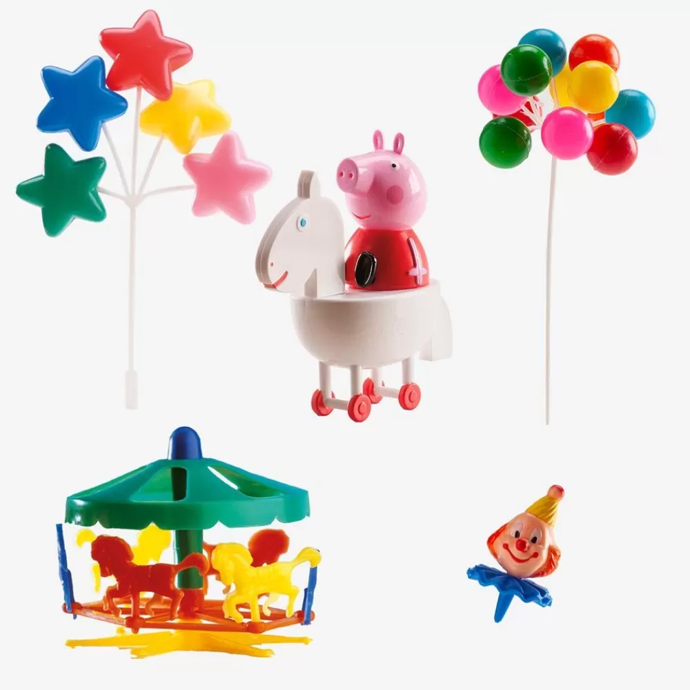 Best Sale Cake Decorations: Peppa Pig Figurines Cake Toppers