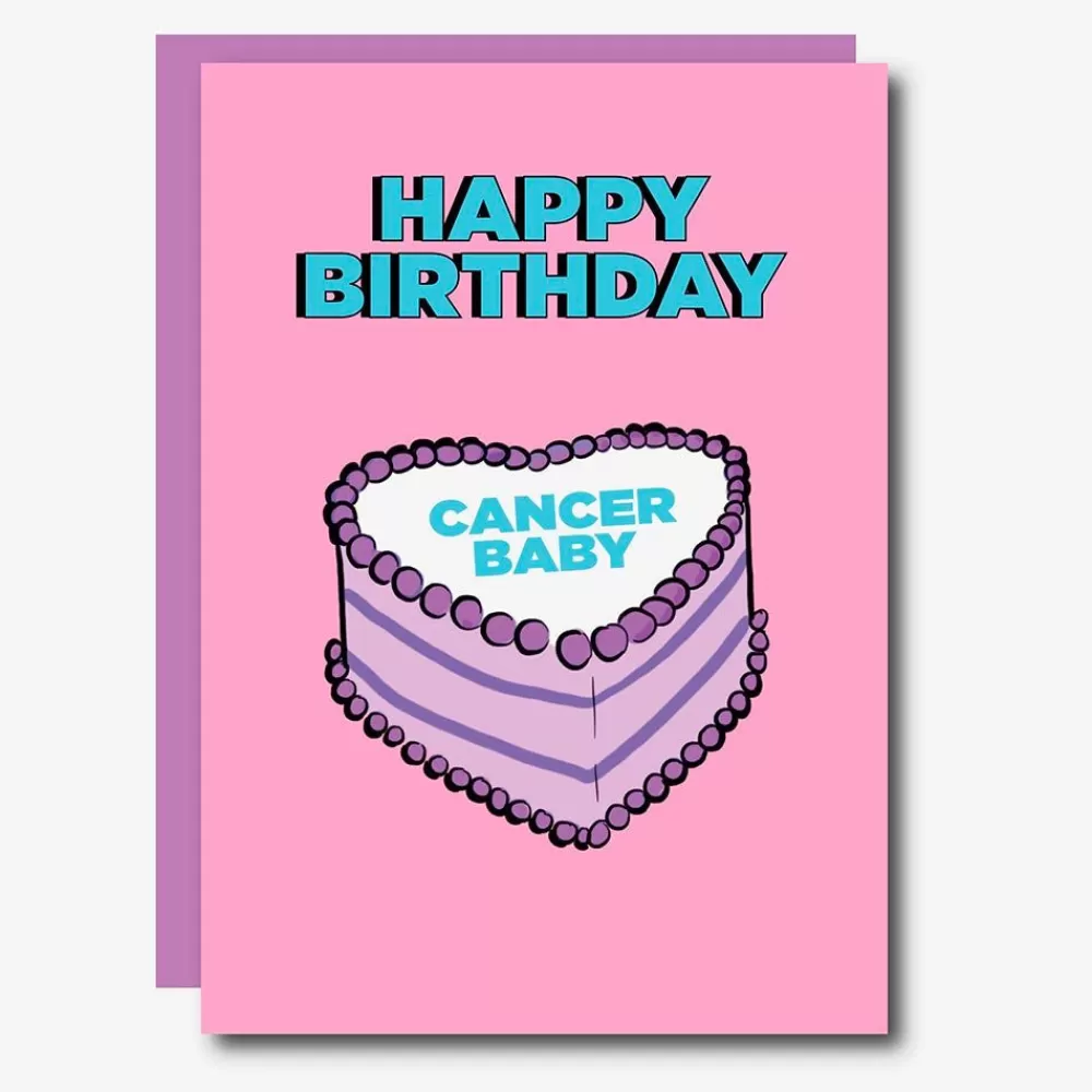 Sale Cancer Birthday Card Greeting Cards