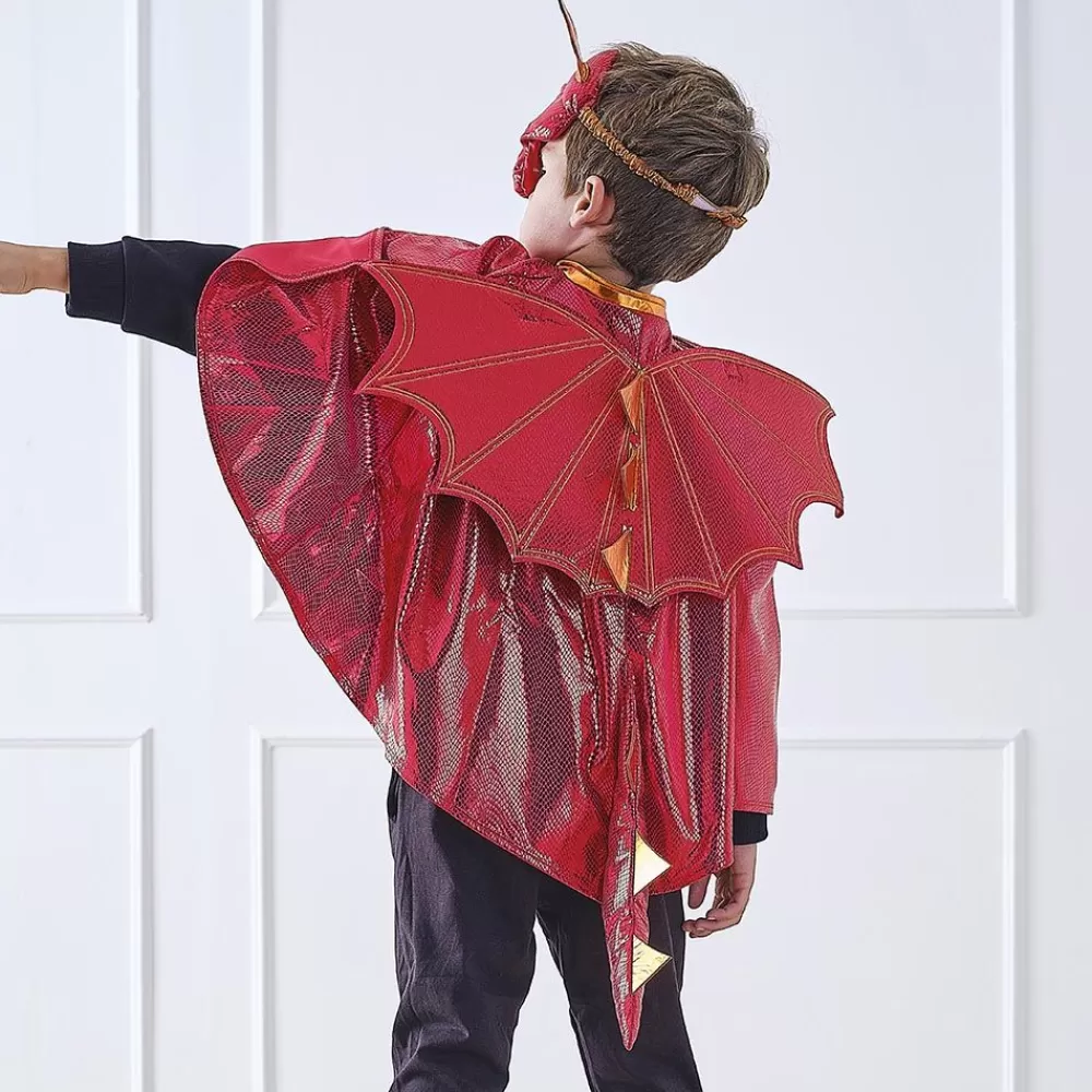 Fashion Cape De Dragon Rouge Costumes