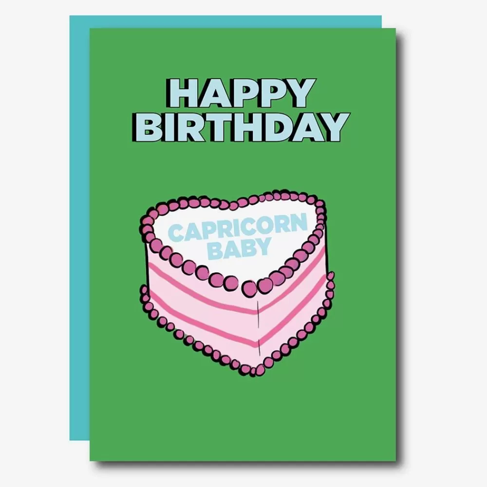 Online Capricorn Birthday Card Greeting Cards