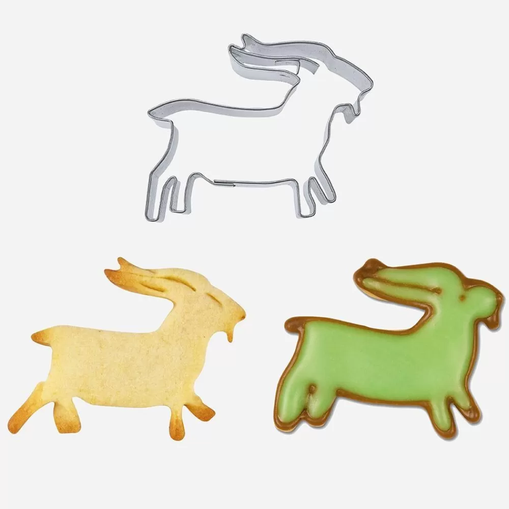 Fashion Capricorn Zodiac Sign Cookie Cutter Piece Holders And Cutters