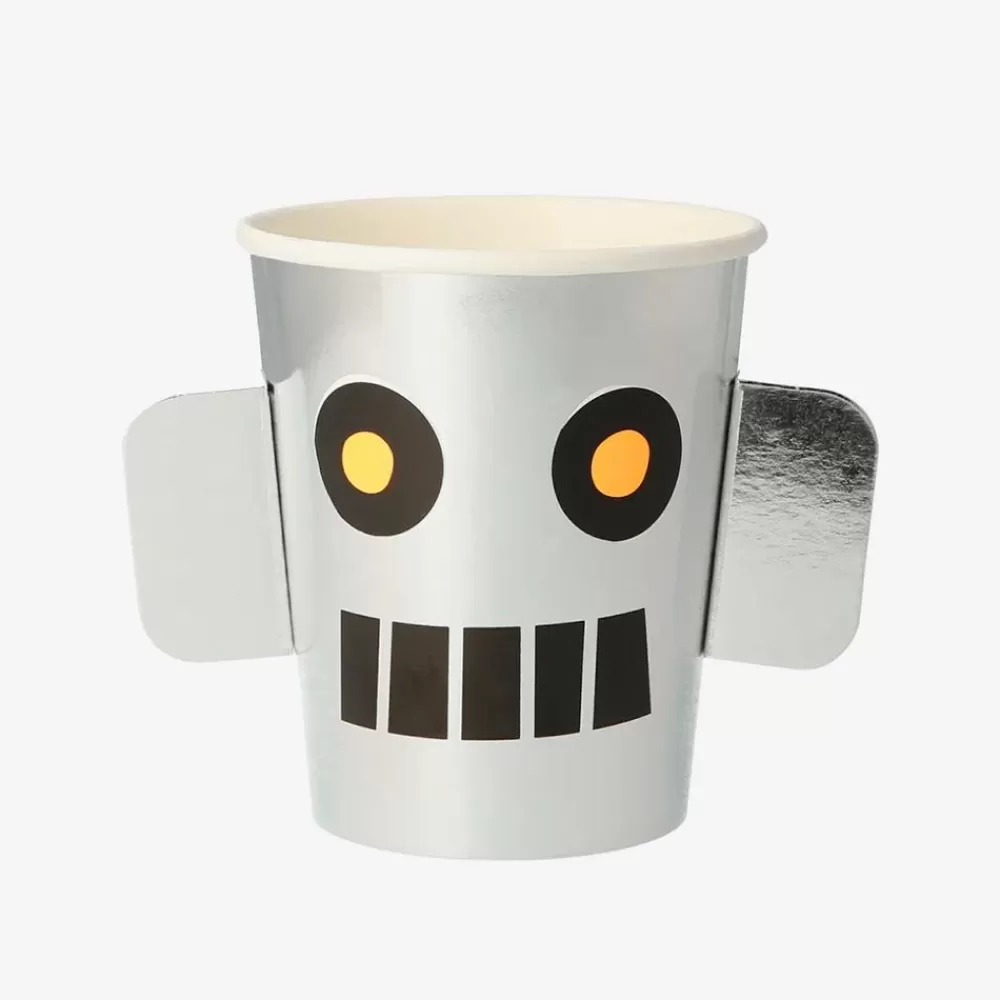 Cheap Cardboard Cup: 8 3D Robot Cups Cups