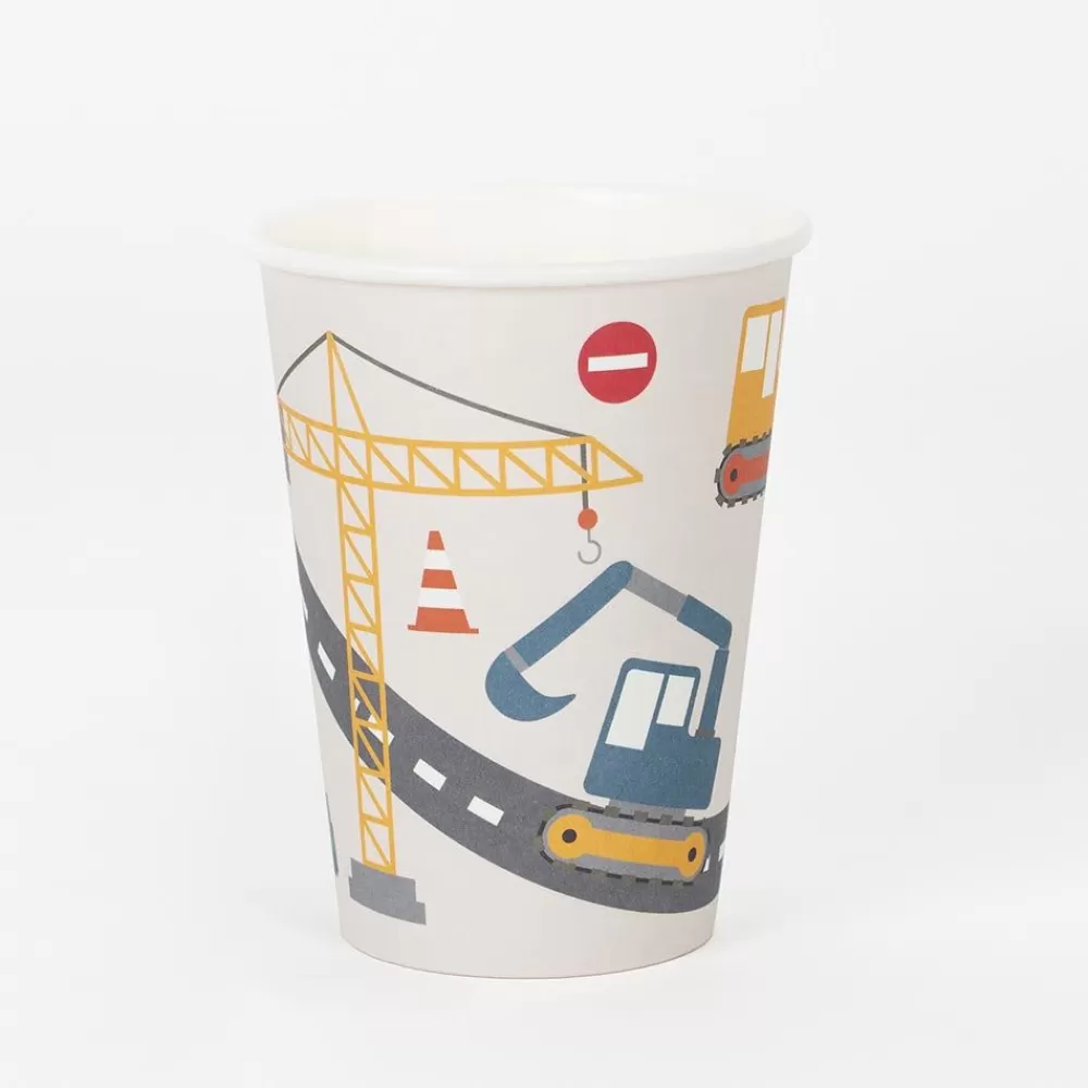 Fashion Cardboard Cup: 8 Construction Site Cups Cups