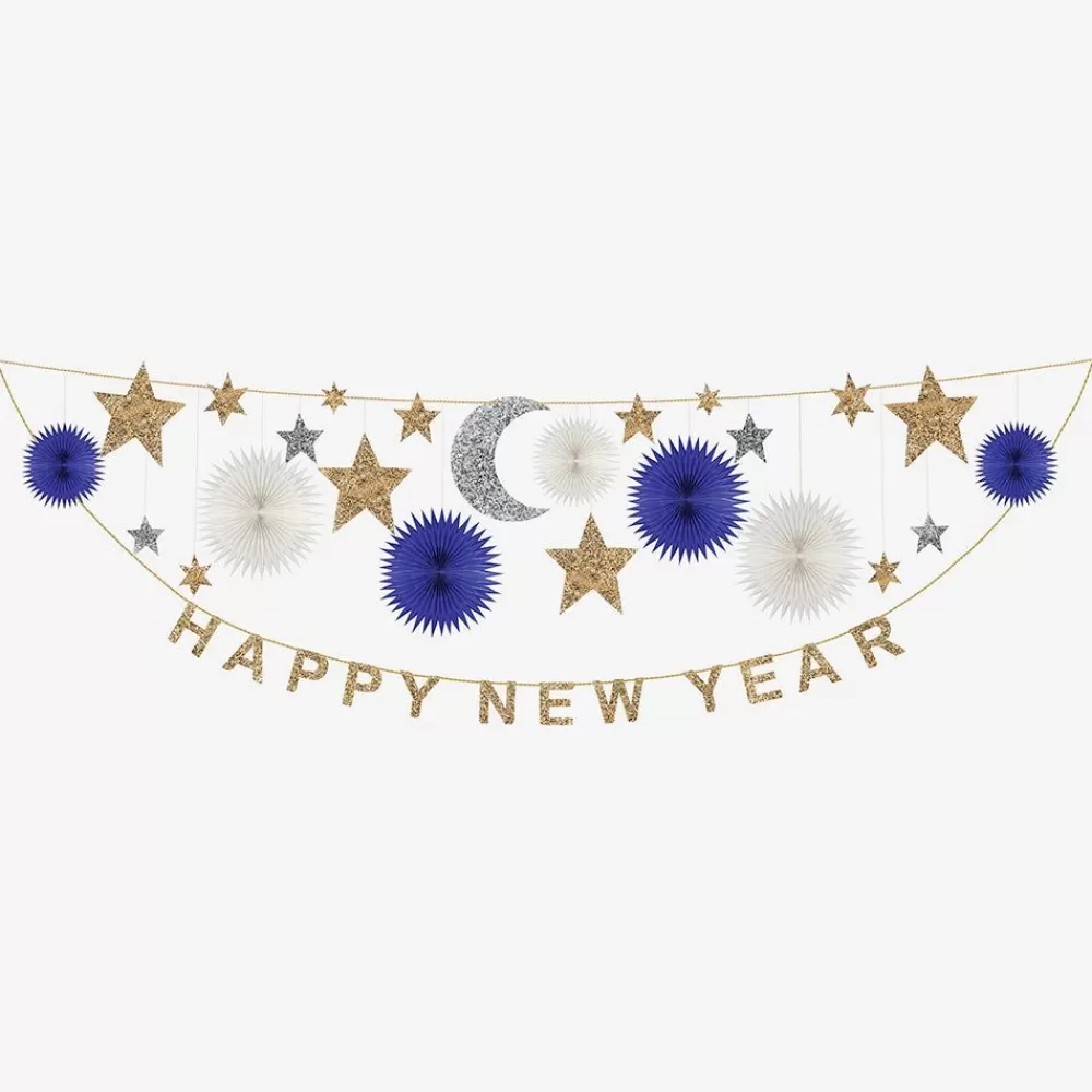 Best Celestial Happy New Year Garland Garlands