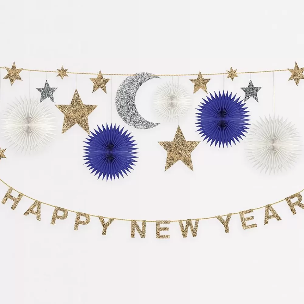 Best Celestial Happy New Year Garland Garlands