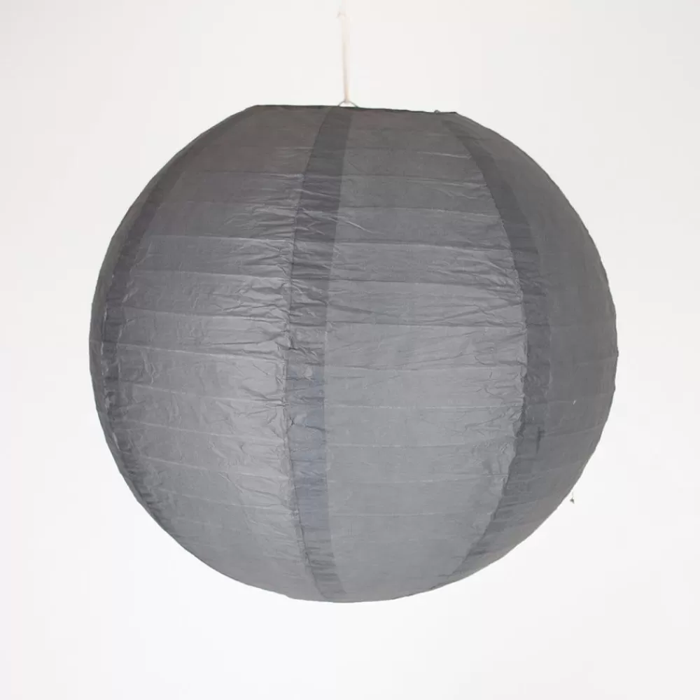 Shop Chinese Lantern - Charcoal Gray Paper Lanterns & Suspensions