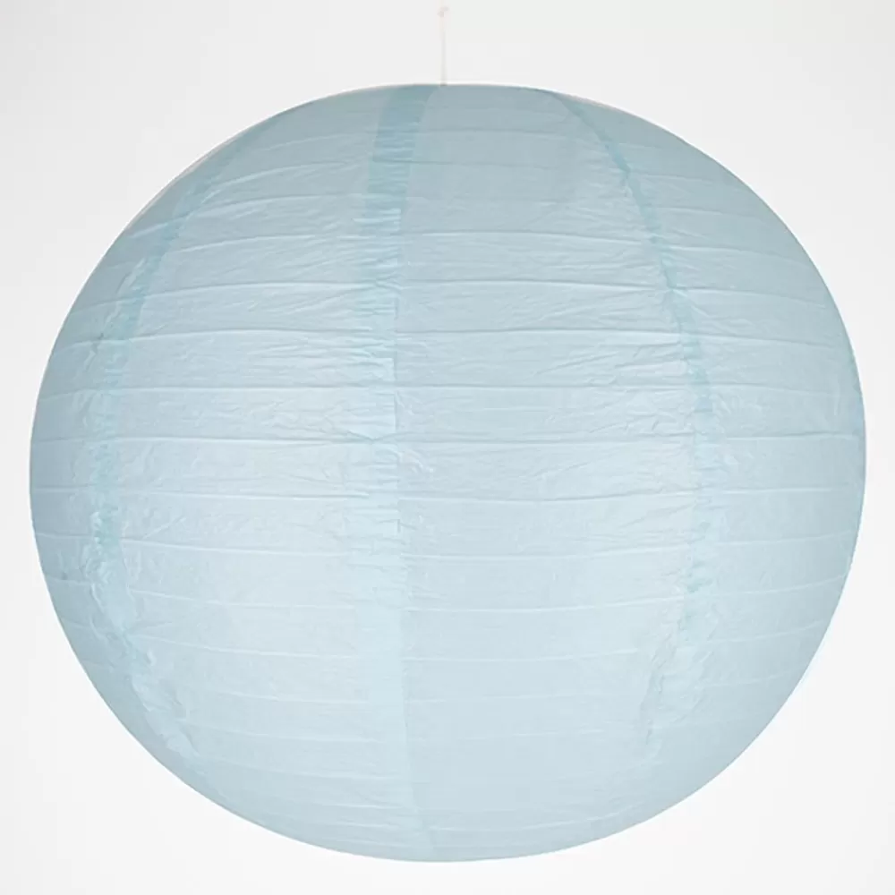 Cheap Chinese Lantern - Light Blue Paper Lanterns & Suspensions