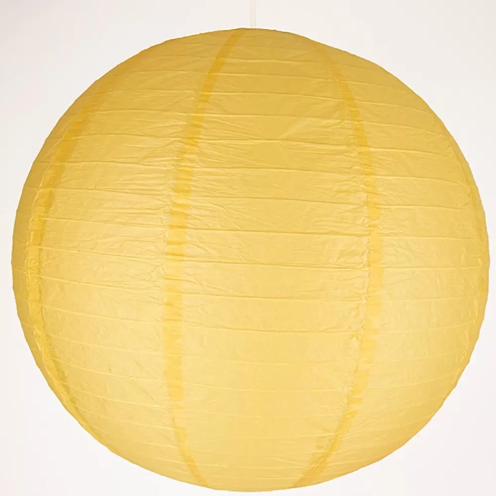 Discount Chinese Lantern - Yellow Paper Lanterns & Suspensions