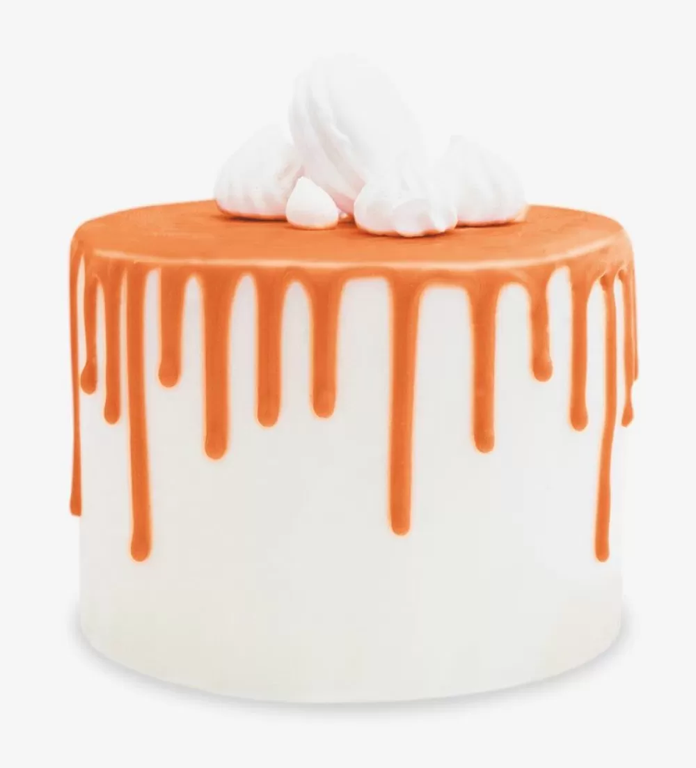 Shop Chocolate Flavored Orange Icing Edible Decoration