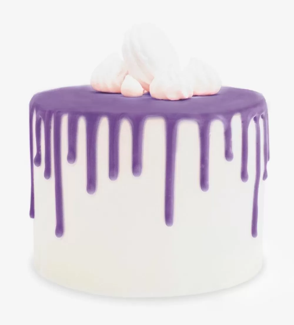 Best Chocolate Flavored Purple Icing Edible Decoration