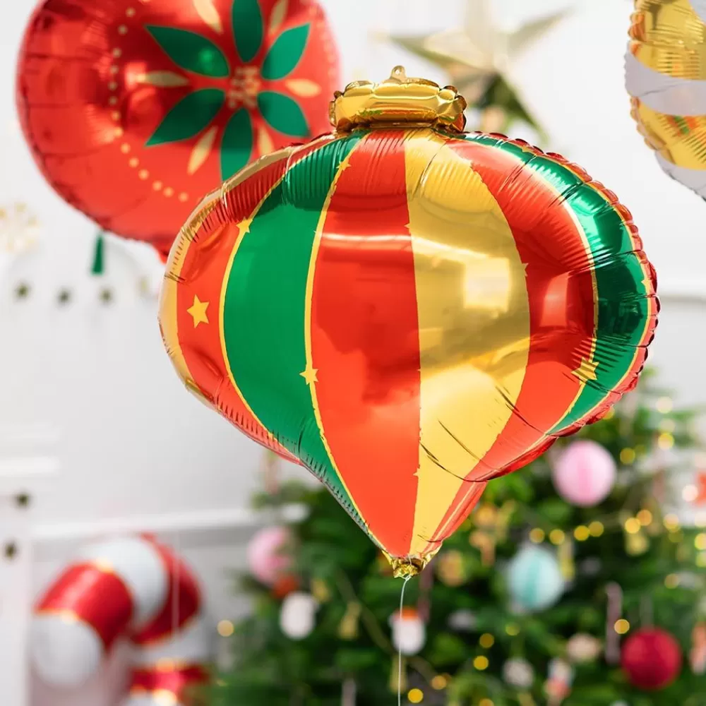 Cheap Christmas Ball Balloon Shaped Helium Balloons