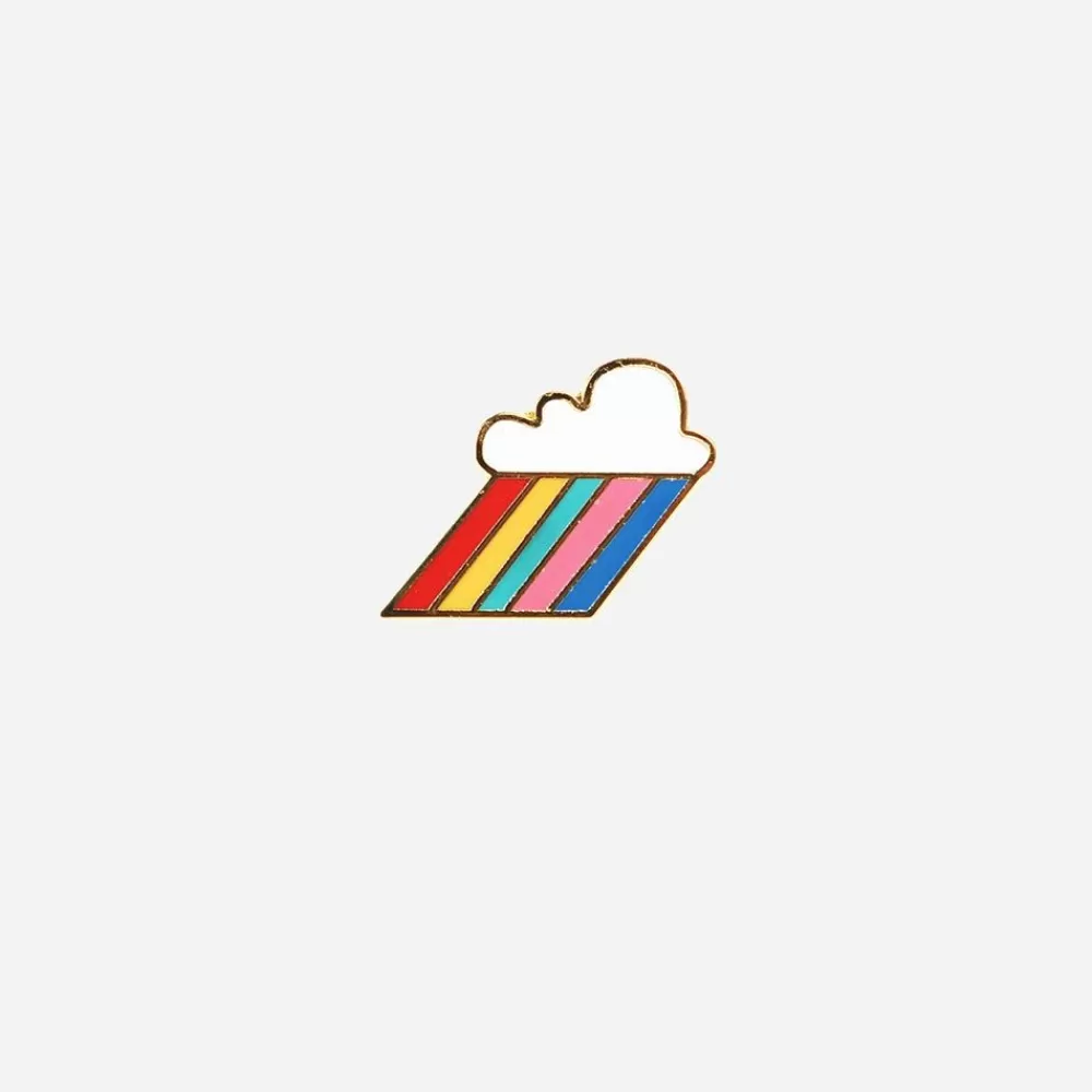 Online Cloud And Rainbow Pin Small Toys