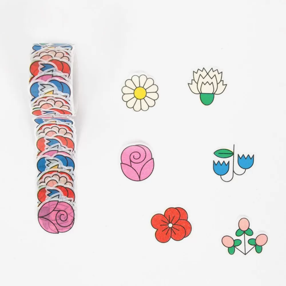 Store Colorful Flower Stickers Stickers And Stickers