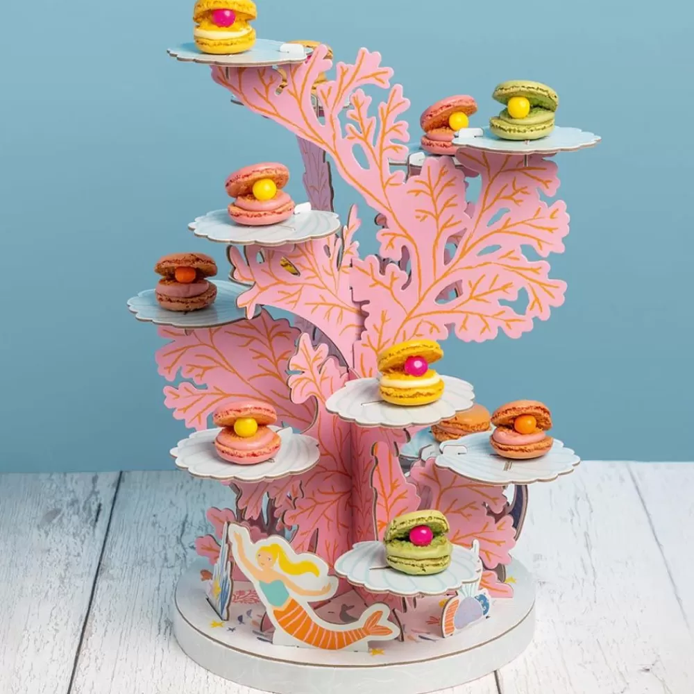 Store Coral Reef Cake Stand Dishes & Centerpieces