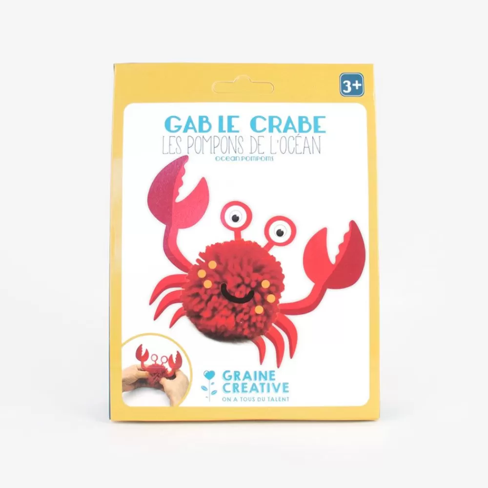 Store Crab Pompom Kit Workshops And Games