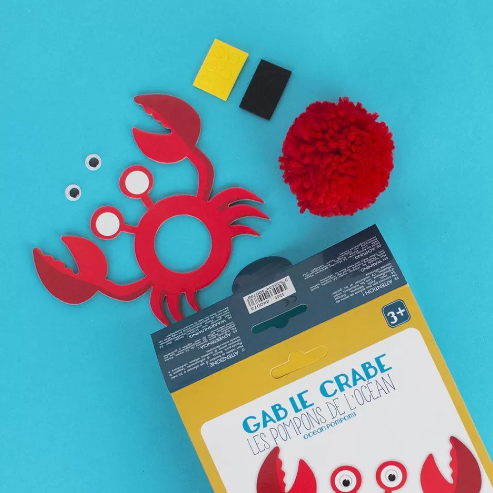 Store Crab Pompom Kit Workshops And Games