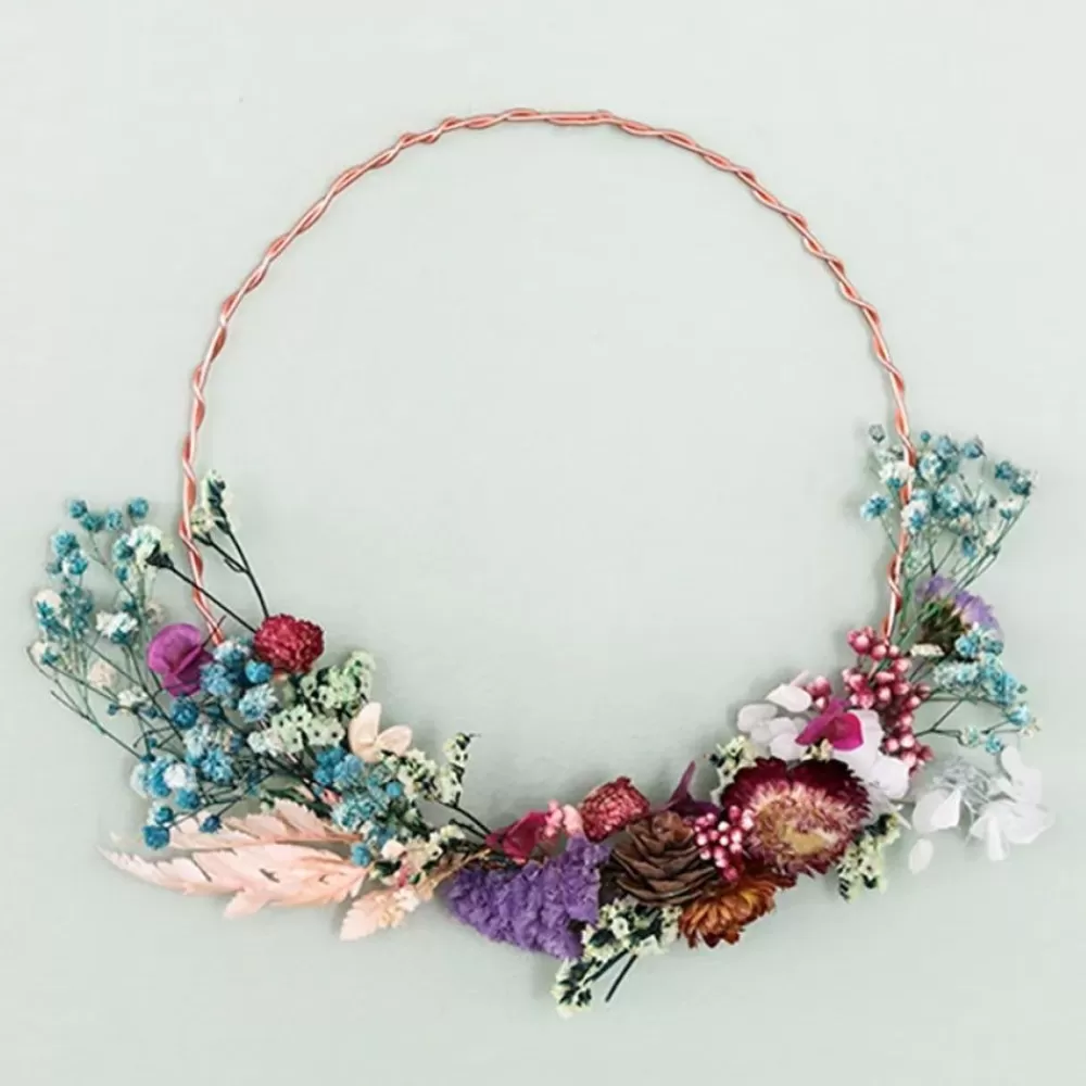 Fashion Creative Leisure Kit Wreath Of Dried Flowers Floral Decorations