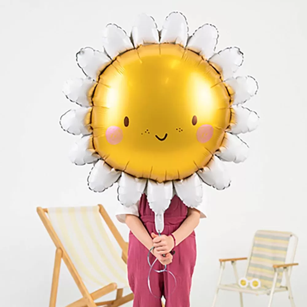 Hot Daisy Balloon Shaped Helium Balloons