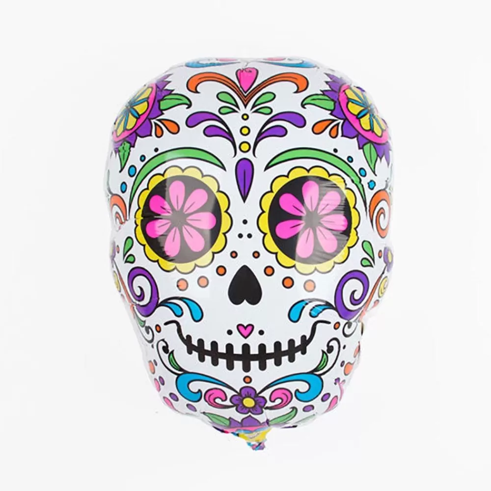 Cheap Dia De Los Muertos Balloon Shaped Helium Balloons