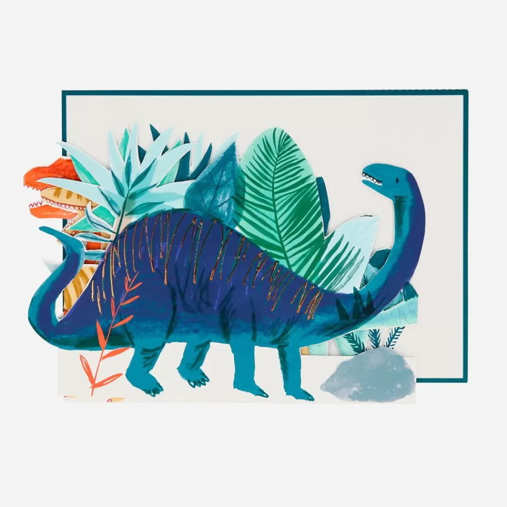 Fashion Dinosaur Accordion Card Dishes & Centerpieces