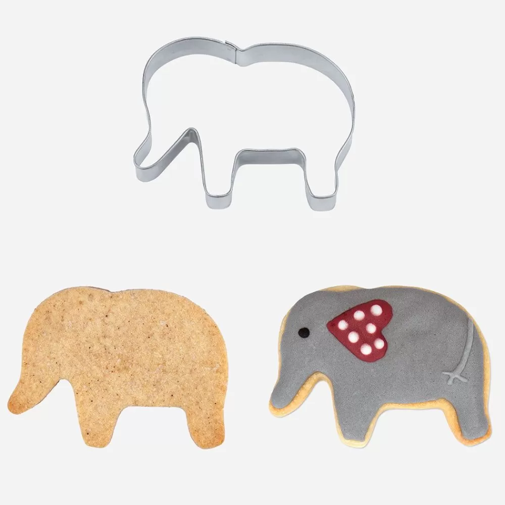 Clearance Elephant Cookie Cutter Piece Holders And Cutters