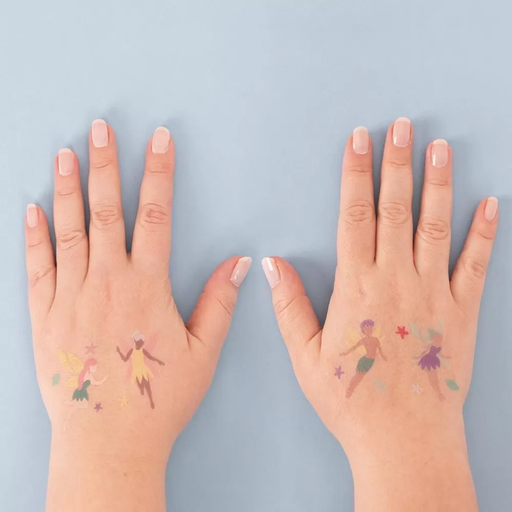 Best Ephemeral Tattoo: 1 Sheet Of 8 Fairy Tattoos Temporary Tattoos