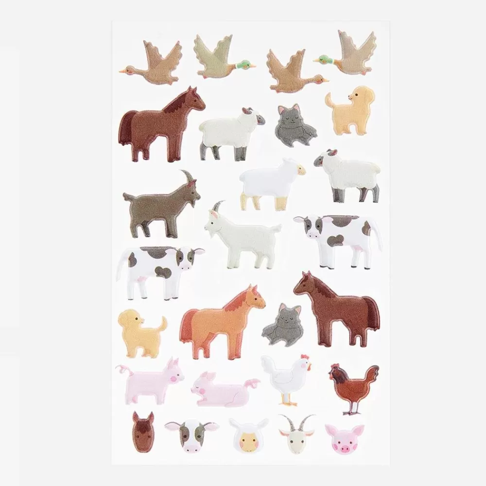 Store Farm Animal Relief Stickers Stickers And Stickers