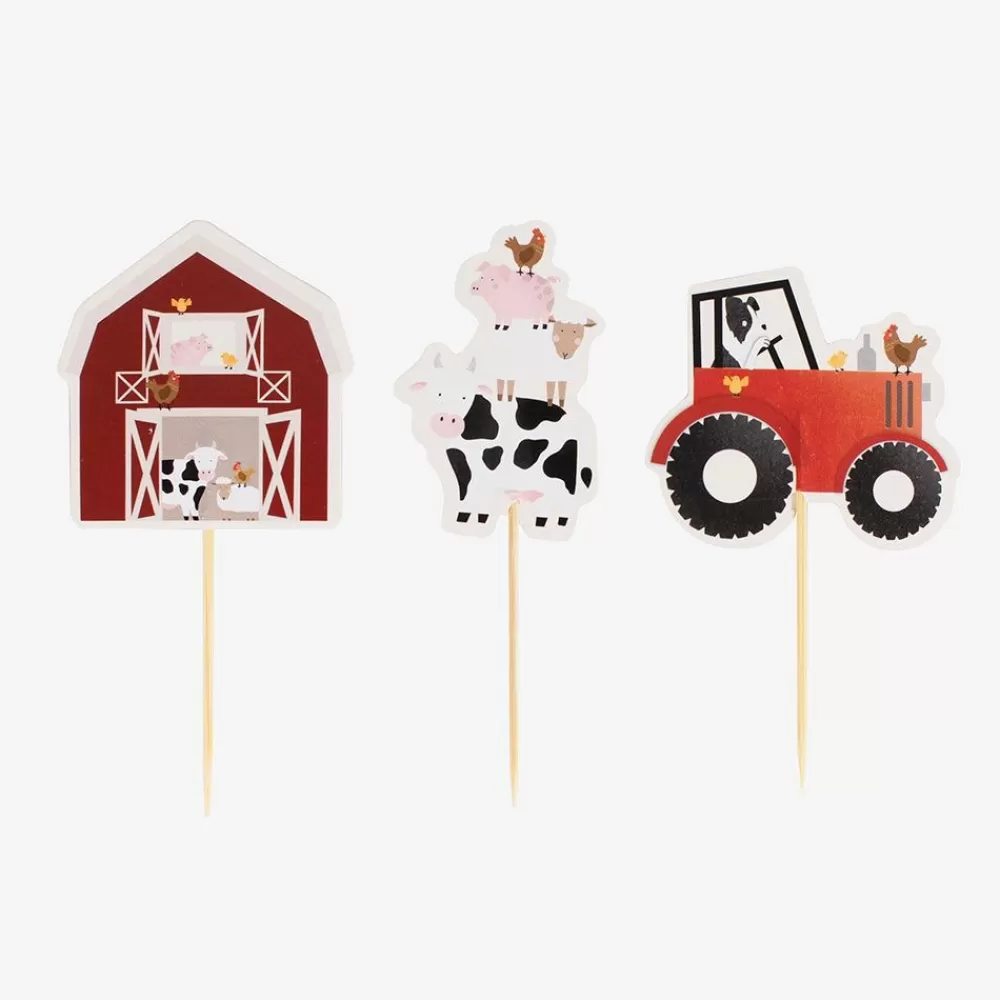 Store Farm Animal Toppers Cake Toppers