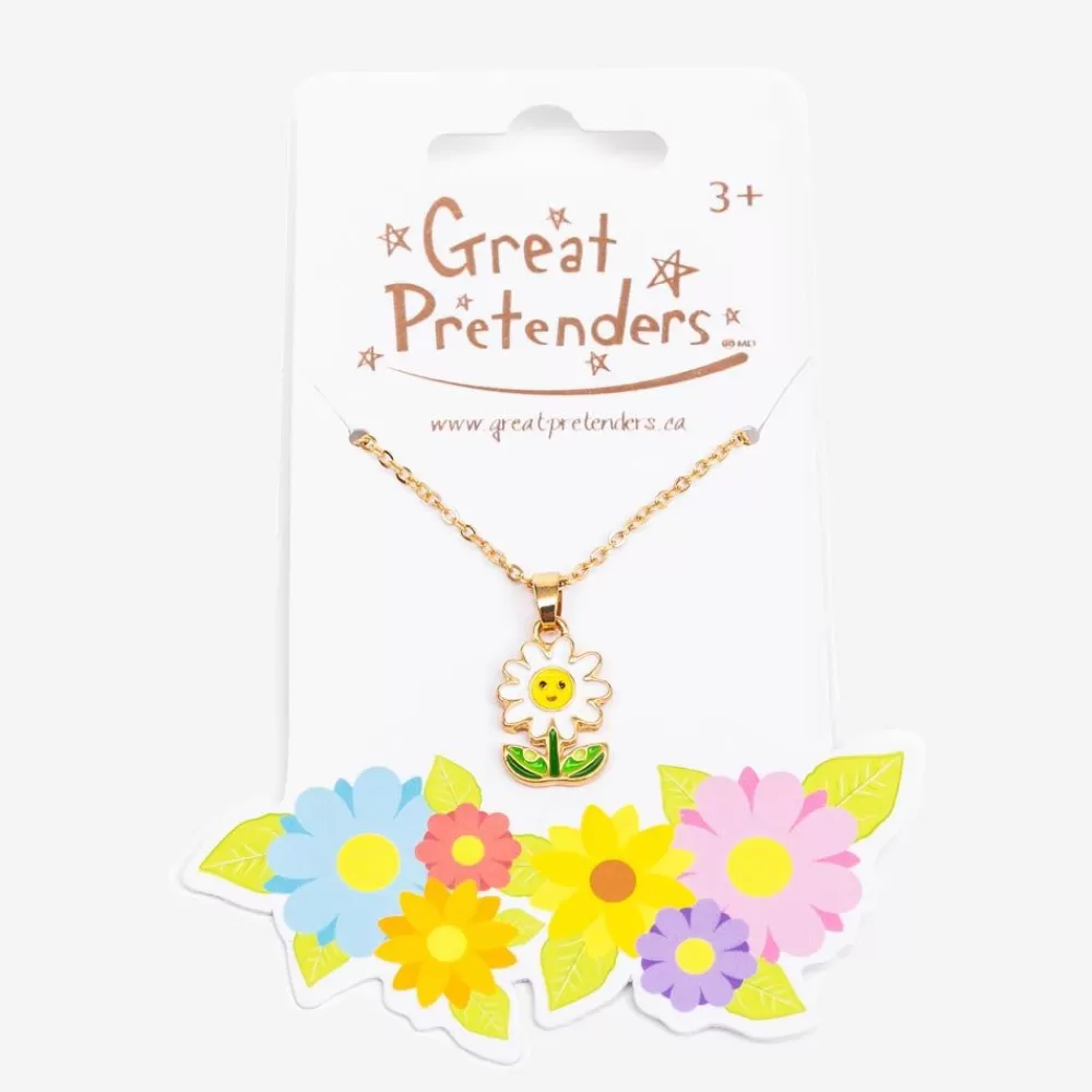 Best Sale Flower Pendant Necklace Small Toys