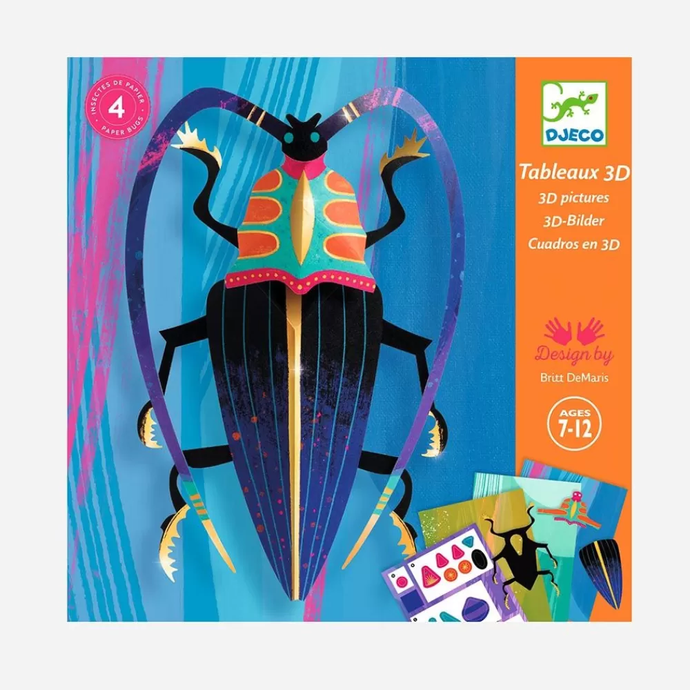 Hot Folding And Gluing Activity: Insects Workshops And Games