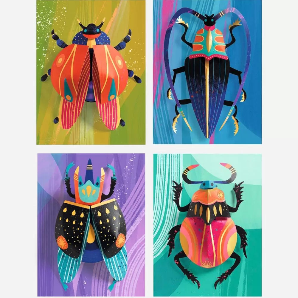 Hot Folding And Gluing Activity: Insects Workshops And Games