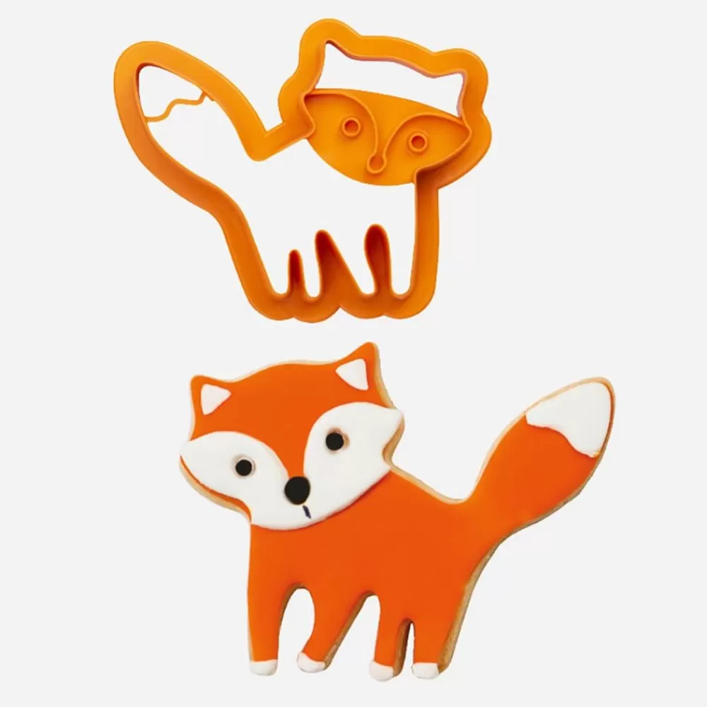 New Fox Cookie Cutter Piece Holders And Cutters