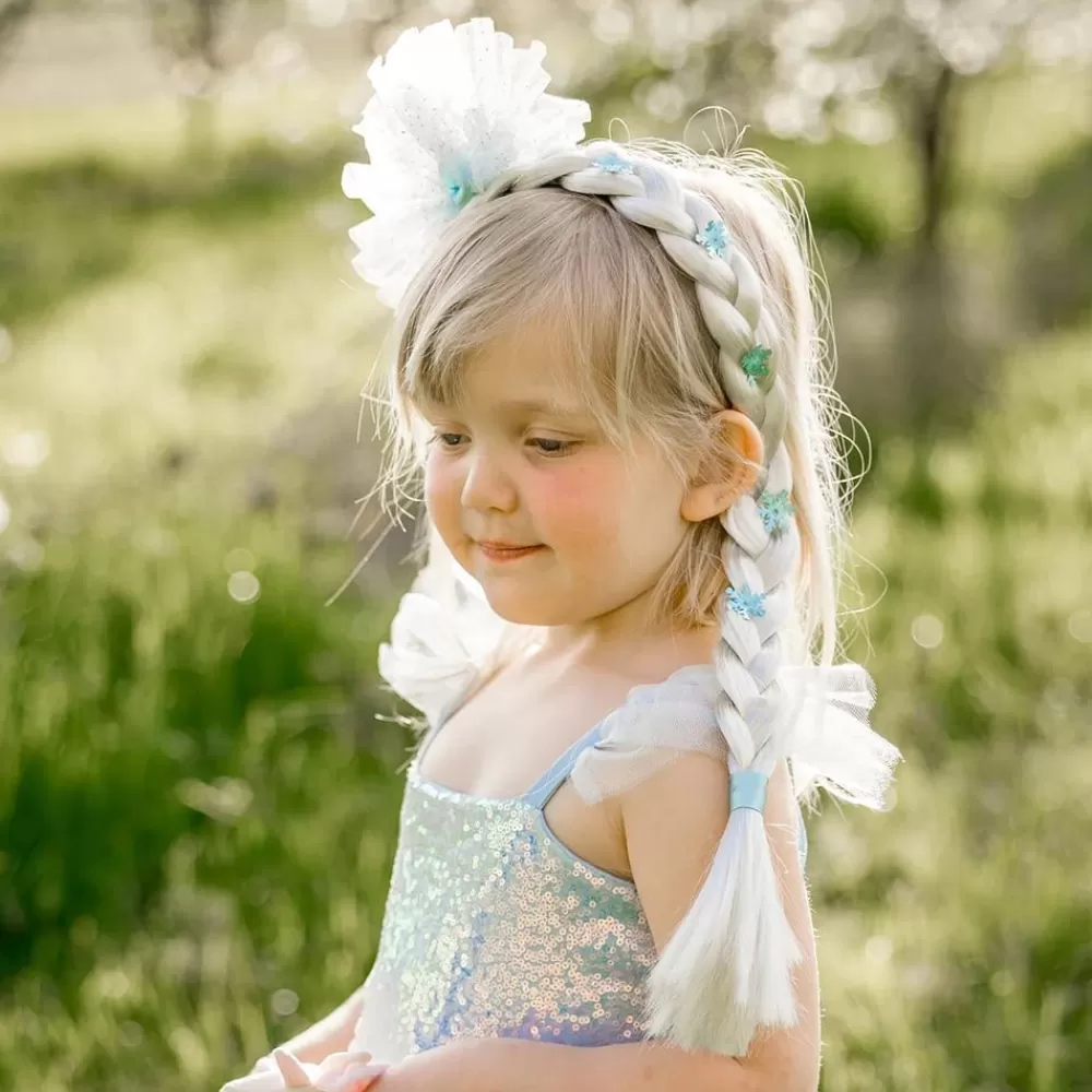 Cheap Frozen Headband With Braid Accessories