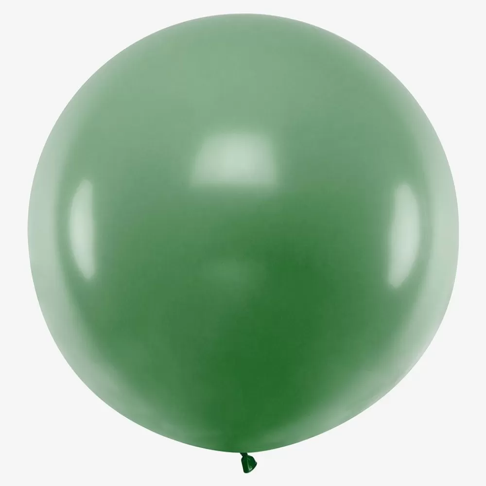 Hot Giant Balloon: 1 Dark Green Balloon Plain Balloons