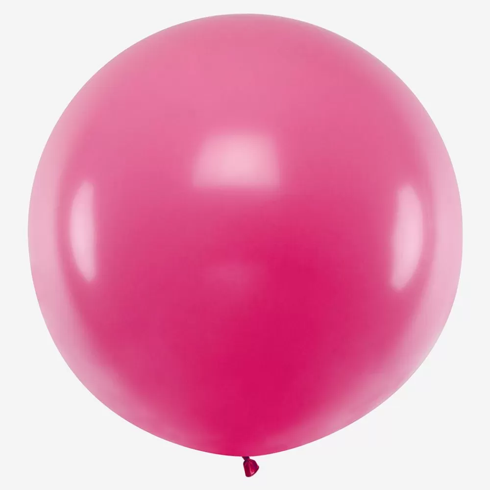 Fashion Giant Balloon: 1 Fuchsia Balloon Plain Balloons