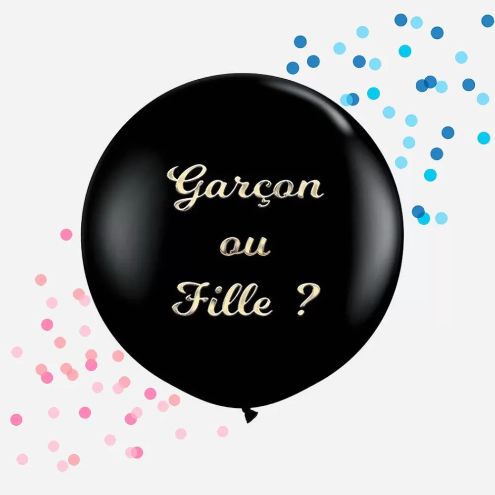 Online Giant Balloon: 1 Gender Reveal Balloon Patterned Balloons