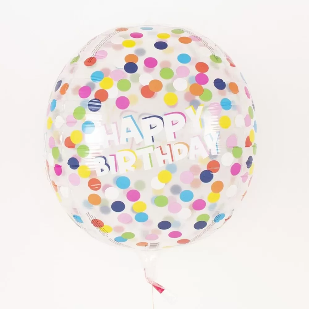 Flash Sale Giant Balloon: 1 Happy Birthday Balloon Patterned Balloons