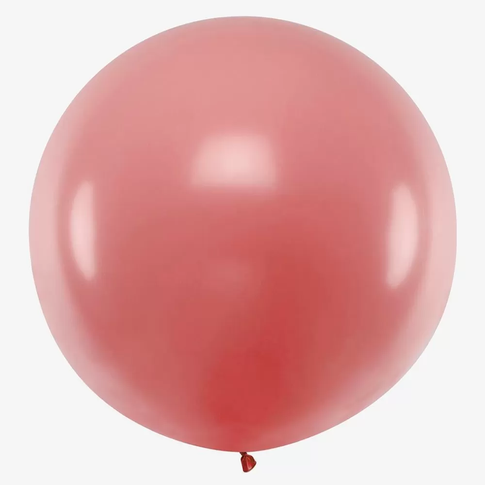 Flash Sale Giant Balloon: 1 Old Pink Balloon Plain Balloons