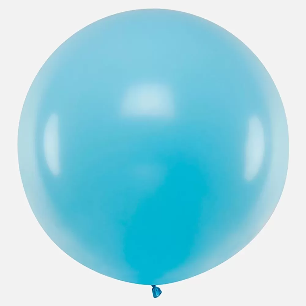 Best Giant Balloon: 1 Pastel Blue Balloon Plain Balloons