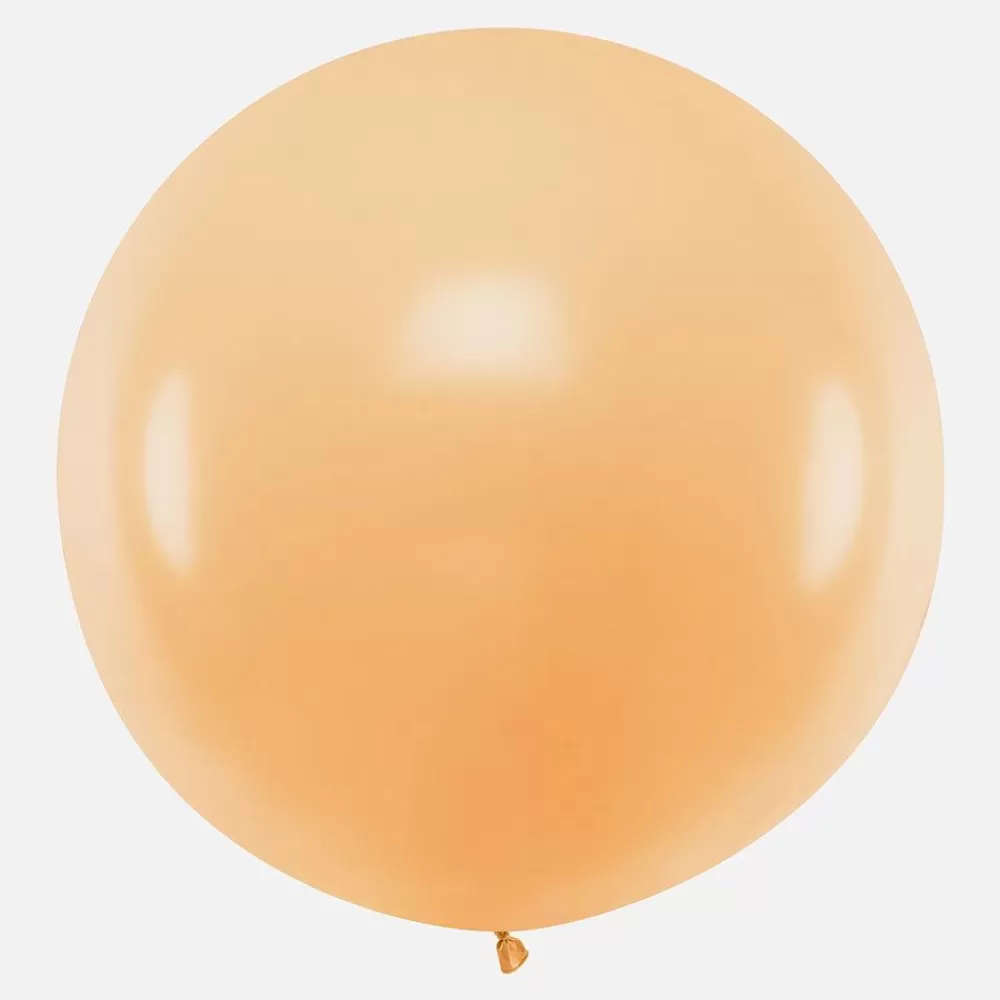 Outlet Giant Balloon: 1 Peach Balloon Plain Balloons