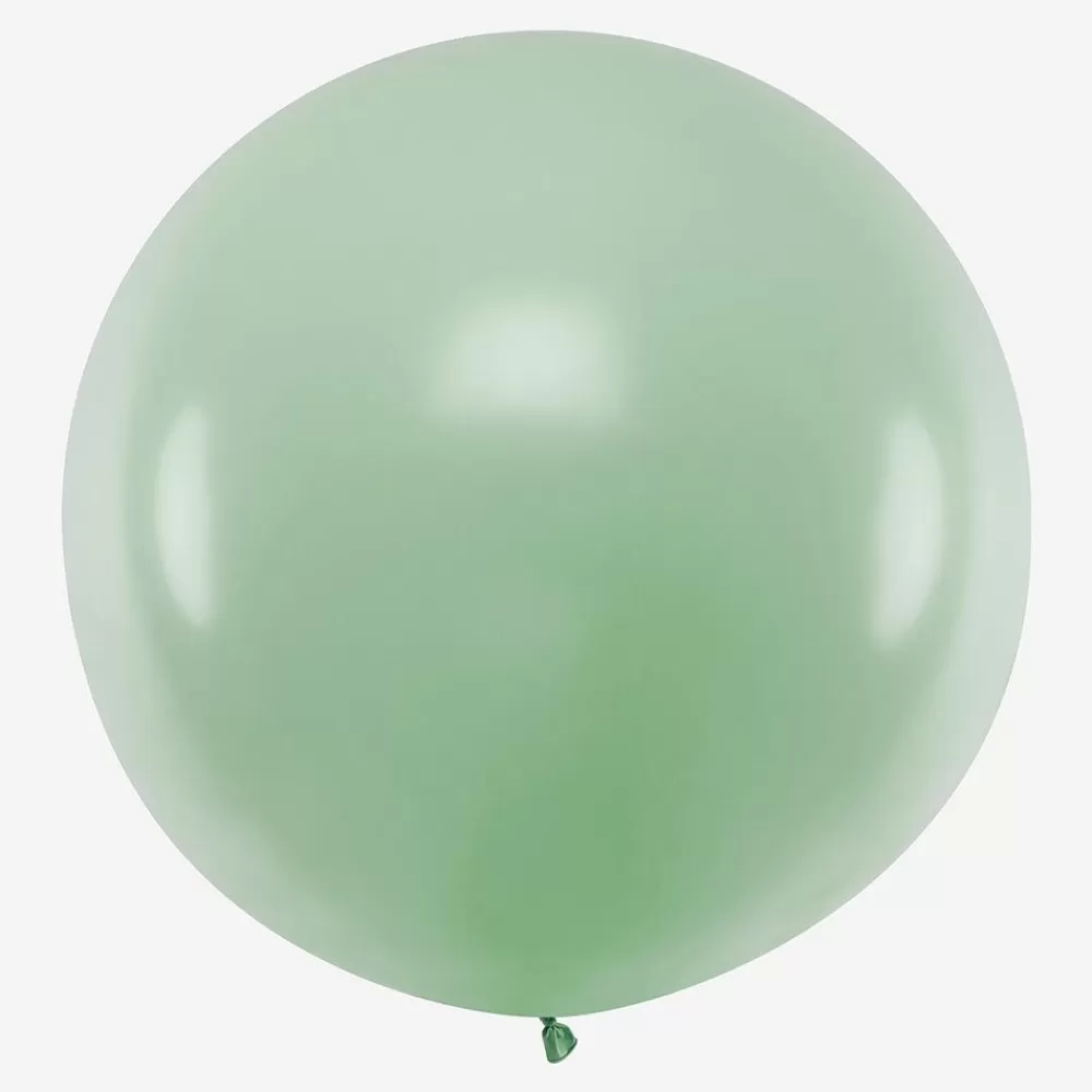 Hot Giant Balloon: 1 Pistachio Green Balloon Plain Balloons