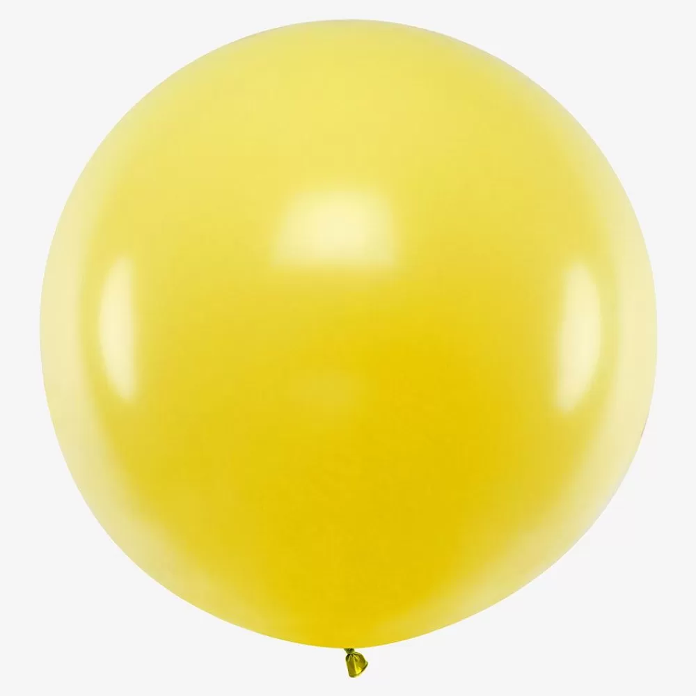 New Giant Balloon: 1 Yellow Balloon Plain Balloons